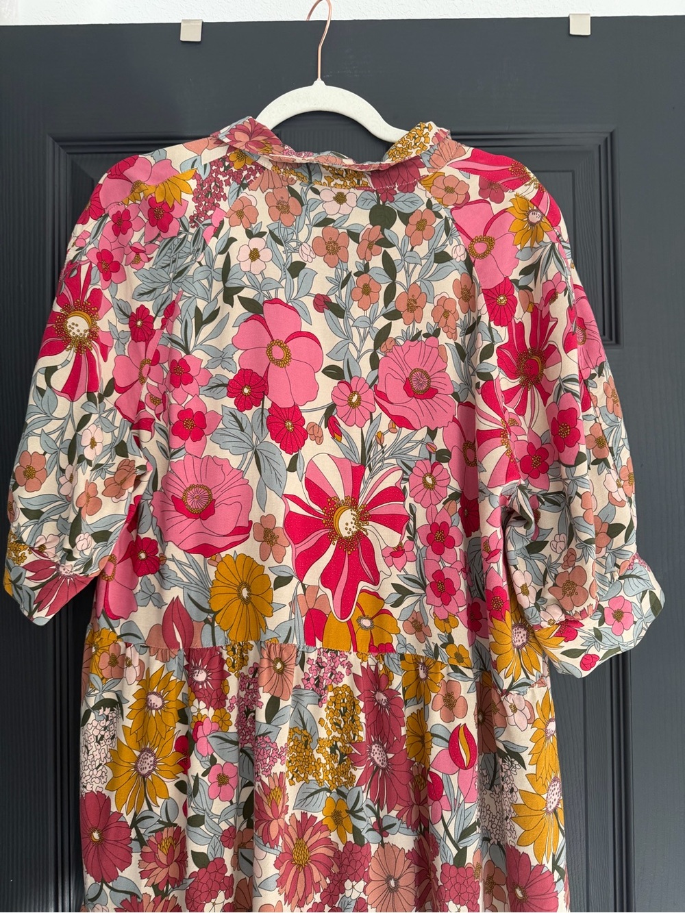 NATURAL LIFE Women's Rebecca Midi Dress in Vintage Floral - Picture 10 of 14
